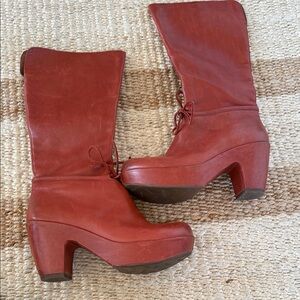 Women's Leather Boots Kork Ease Boots